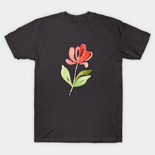 Happy Floral Full Size Image T-Shirt